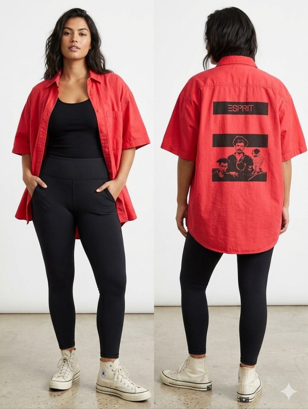 Vintage Esprit Graphic Short-Sleeve Shirt